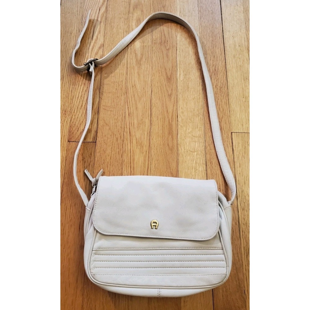Vintage Etienne Aigner Off White‎ Shoulder Handbag